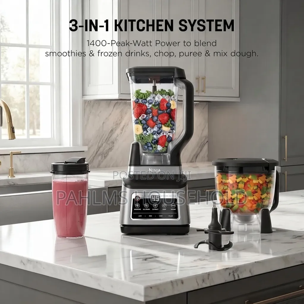 Ninja 3in1 Auto-iQ Food Processor