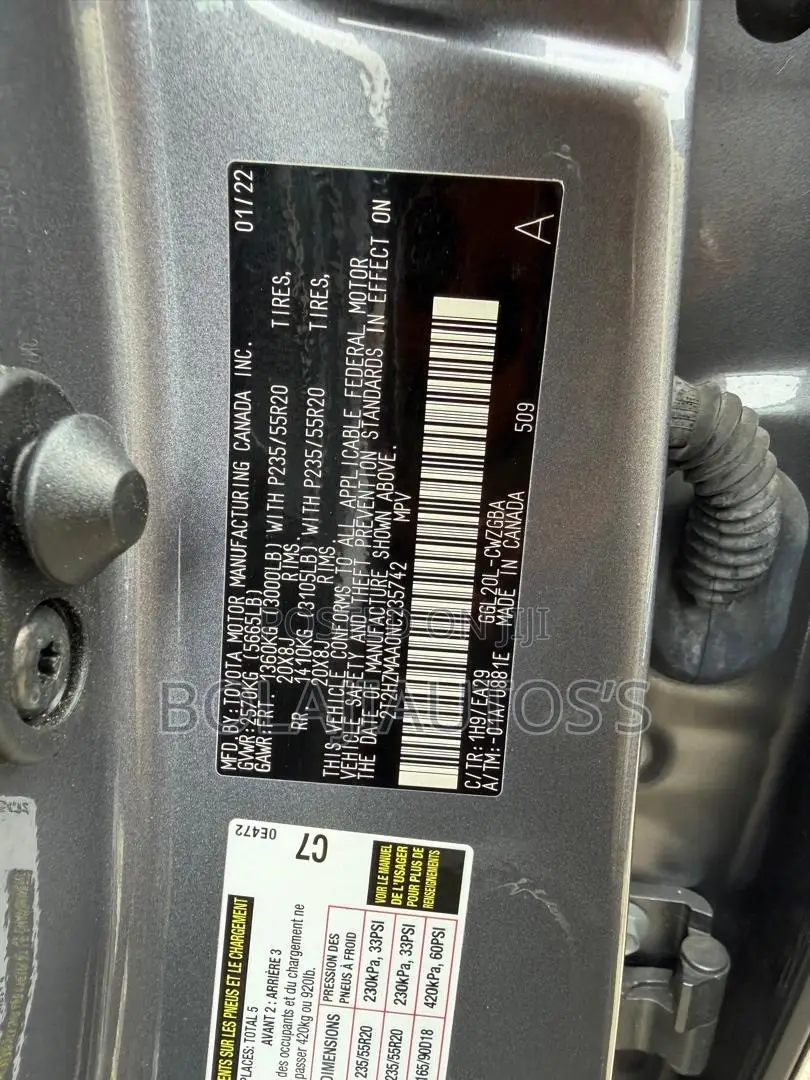 Lexus RX 350 Premier 2022 Black