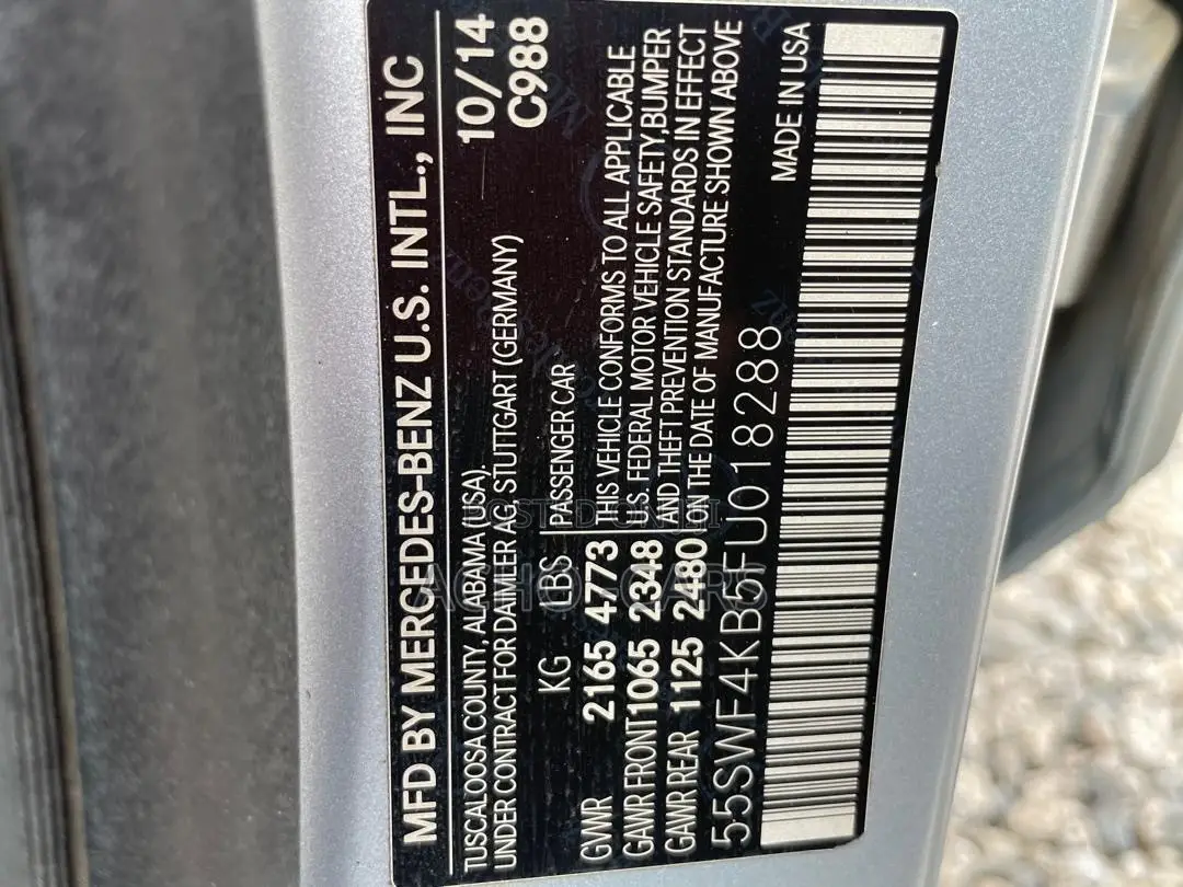Mercedes-Benz C300 2015 Blue