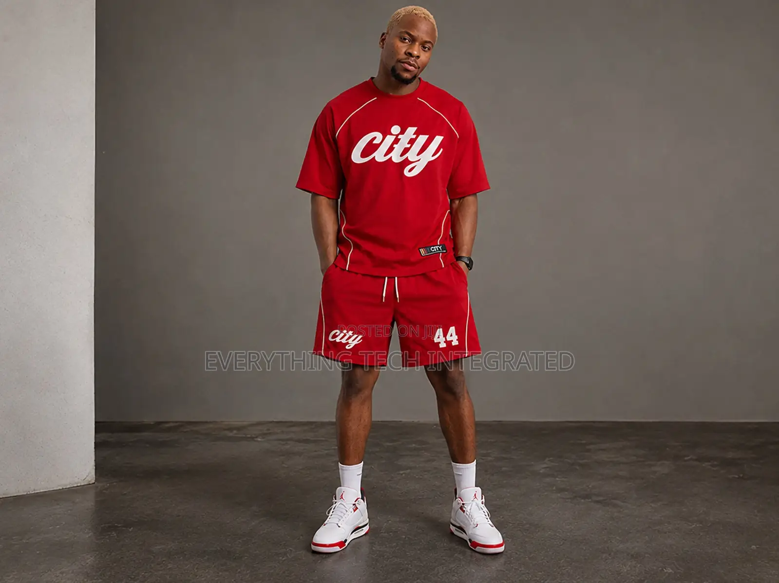 CITYxKINGS Quality 2pcs Sport Shirt and Short