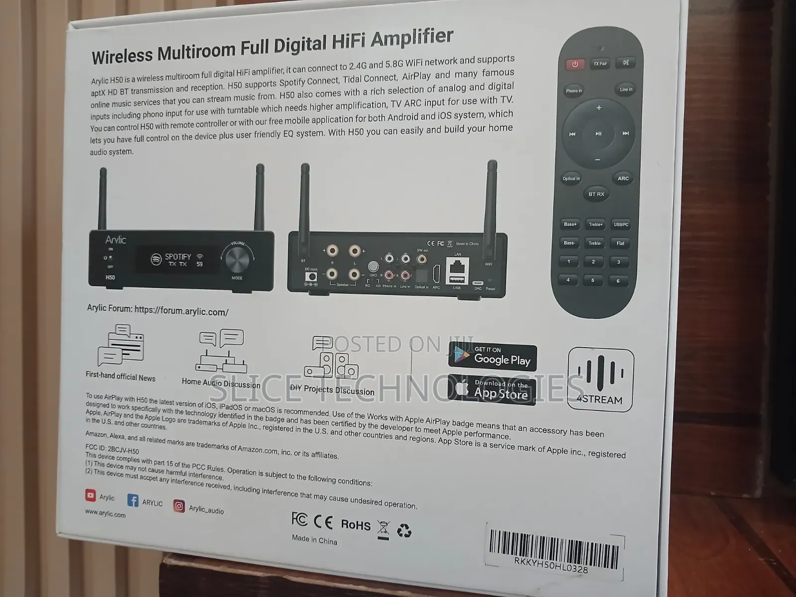 Smart Wireless Multi-Room Amplifier