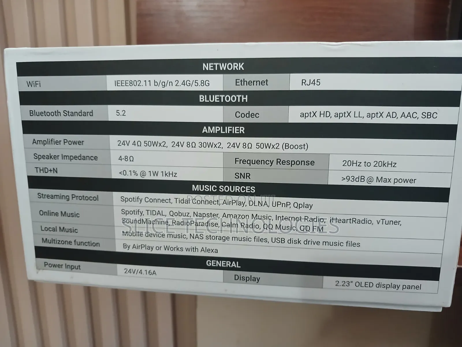 Smart Wireless Multi-Room Amplifier