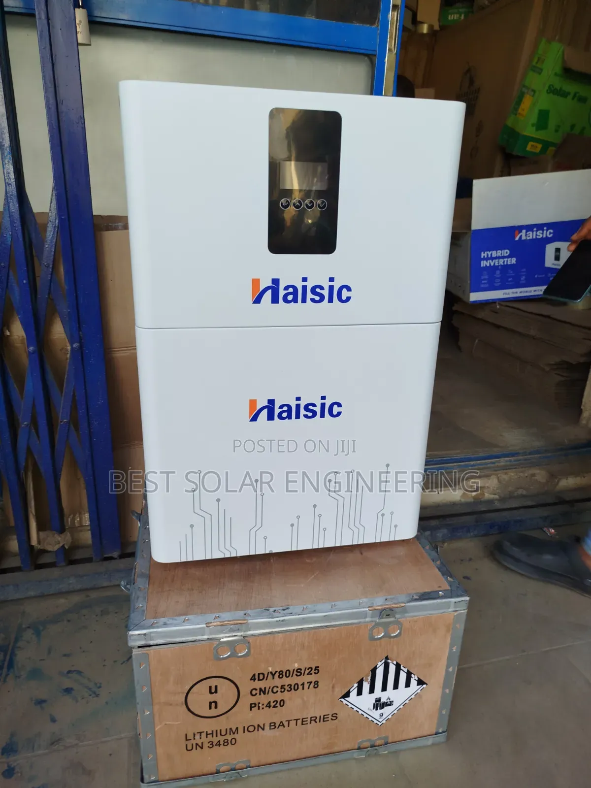 4kwh Haisic All in One Solar System With 1.5kva Hybrid Inverter