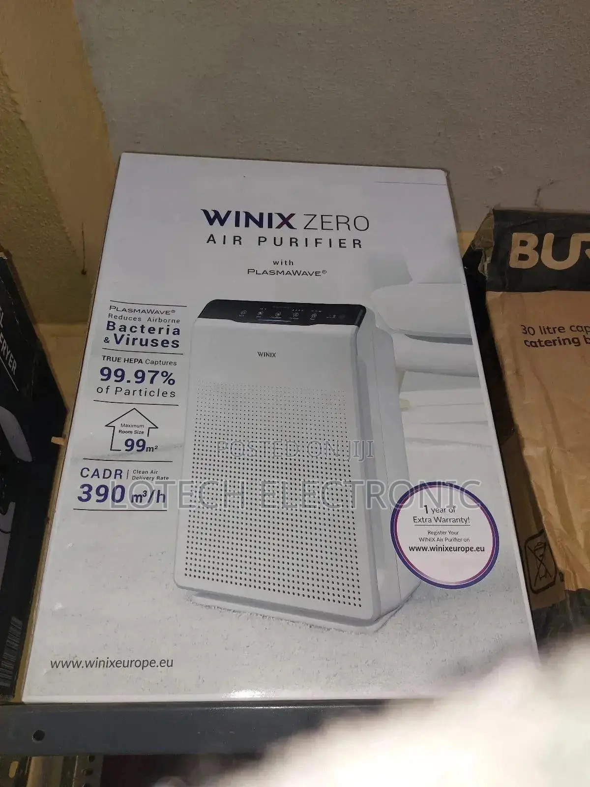 Winix Zero Air Purifier With PlasmaWave – Key Features: