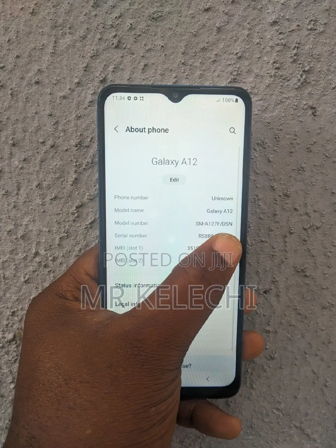 Samsung Galaxy A12 128 GB Blue