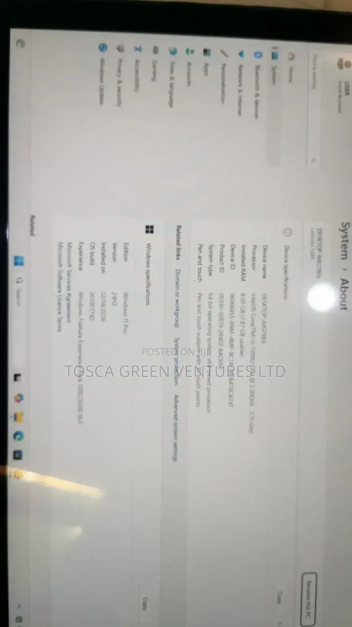 Laptop Dell Latitude 5289 2-in-1 8GB Intel Core i5 SSD 256GB
