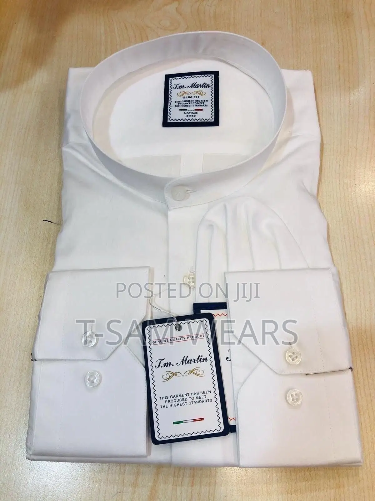 Tm Martin Bishop Neck Design Shirt