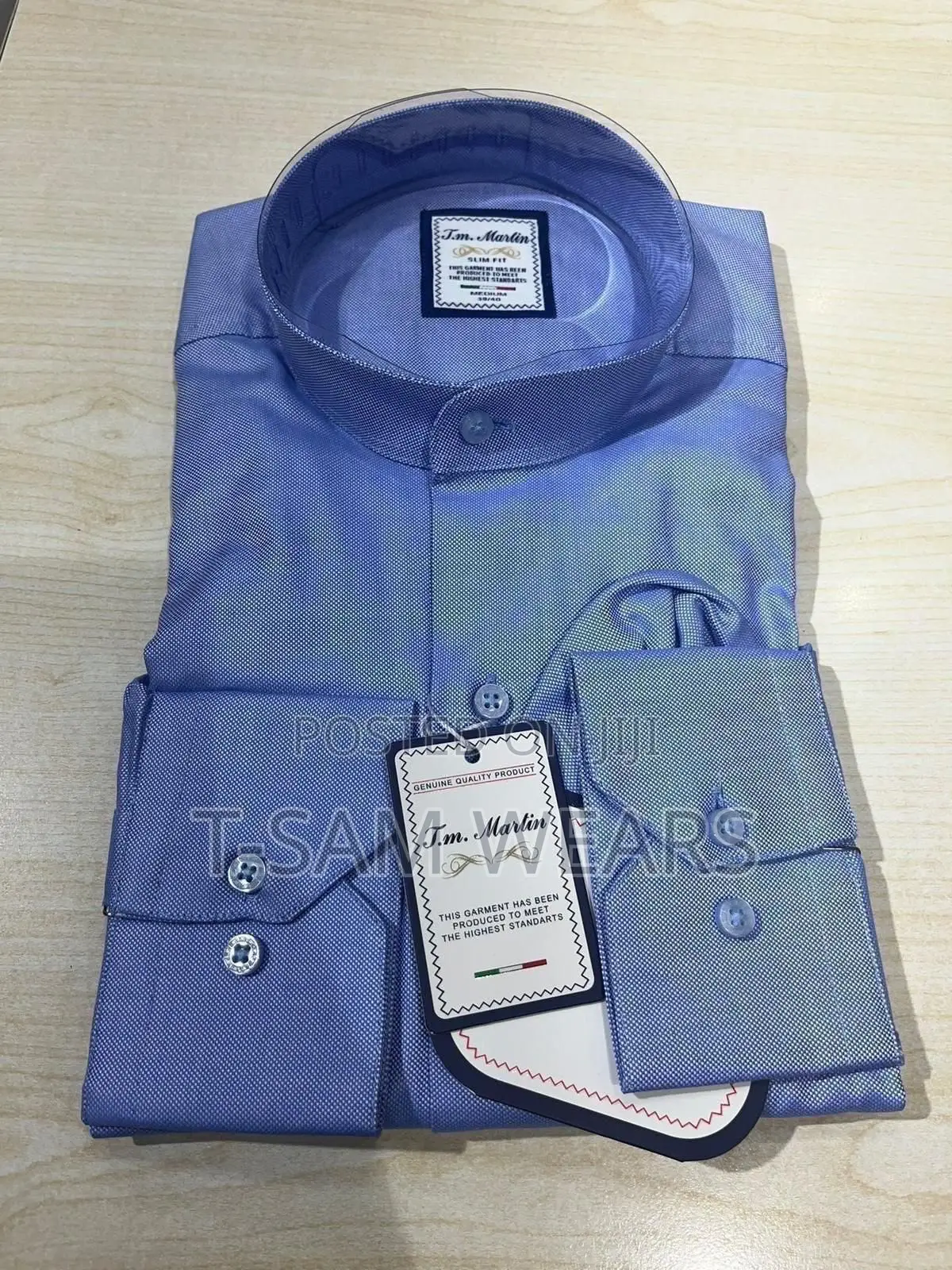 Tm Martin Bishop Neck Design Shirt