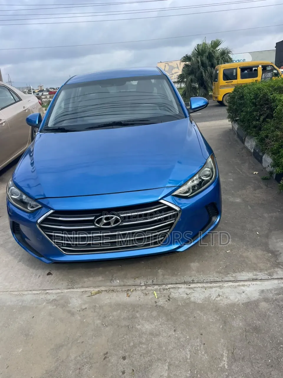 Hyundai Elantra 2018 Blue