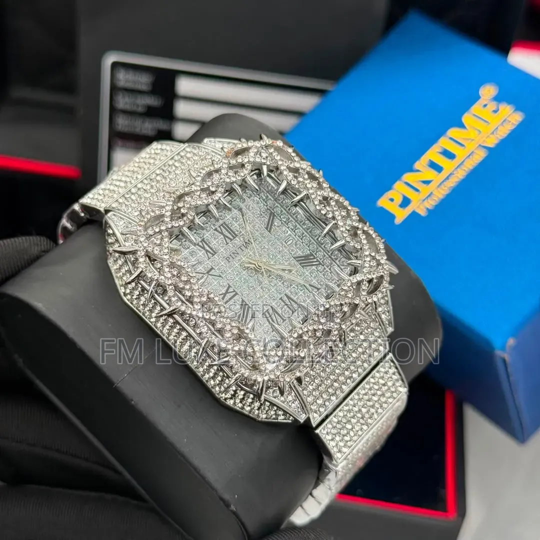 Pin Time Ice Out Wristwatch
