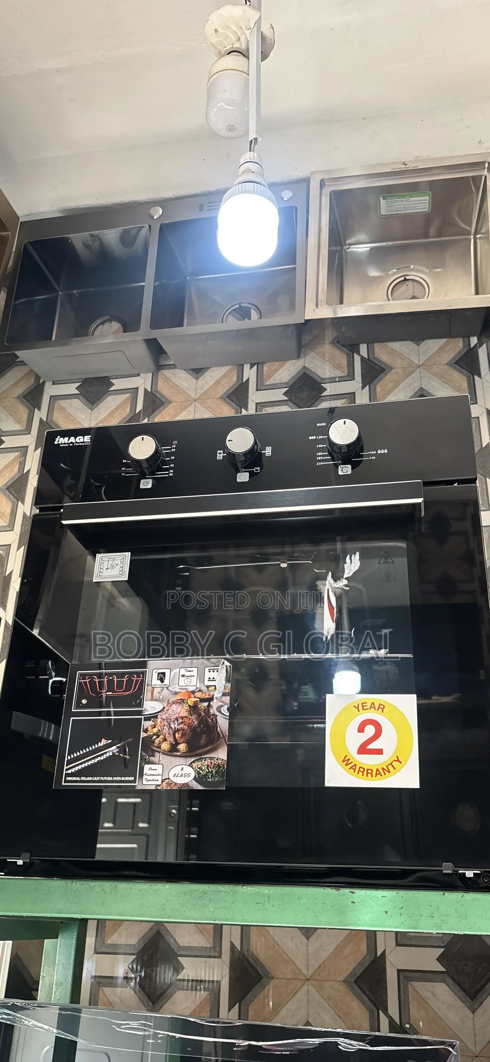 2-in-1 Gas Electric Luxury Oven