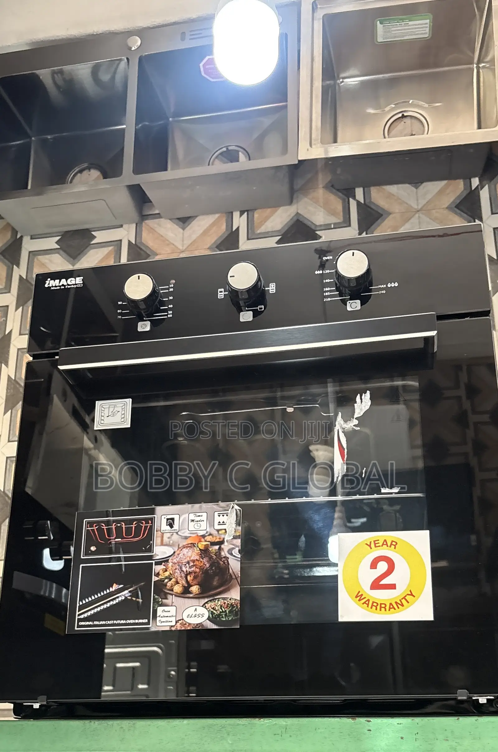2-in-1 Gas Electric Luxury Oven