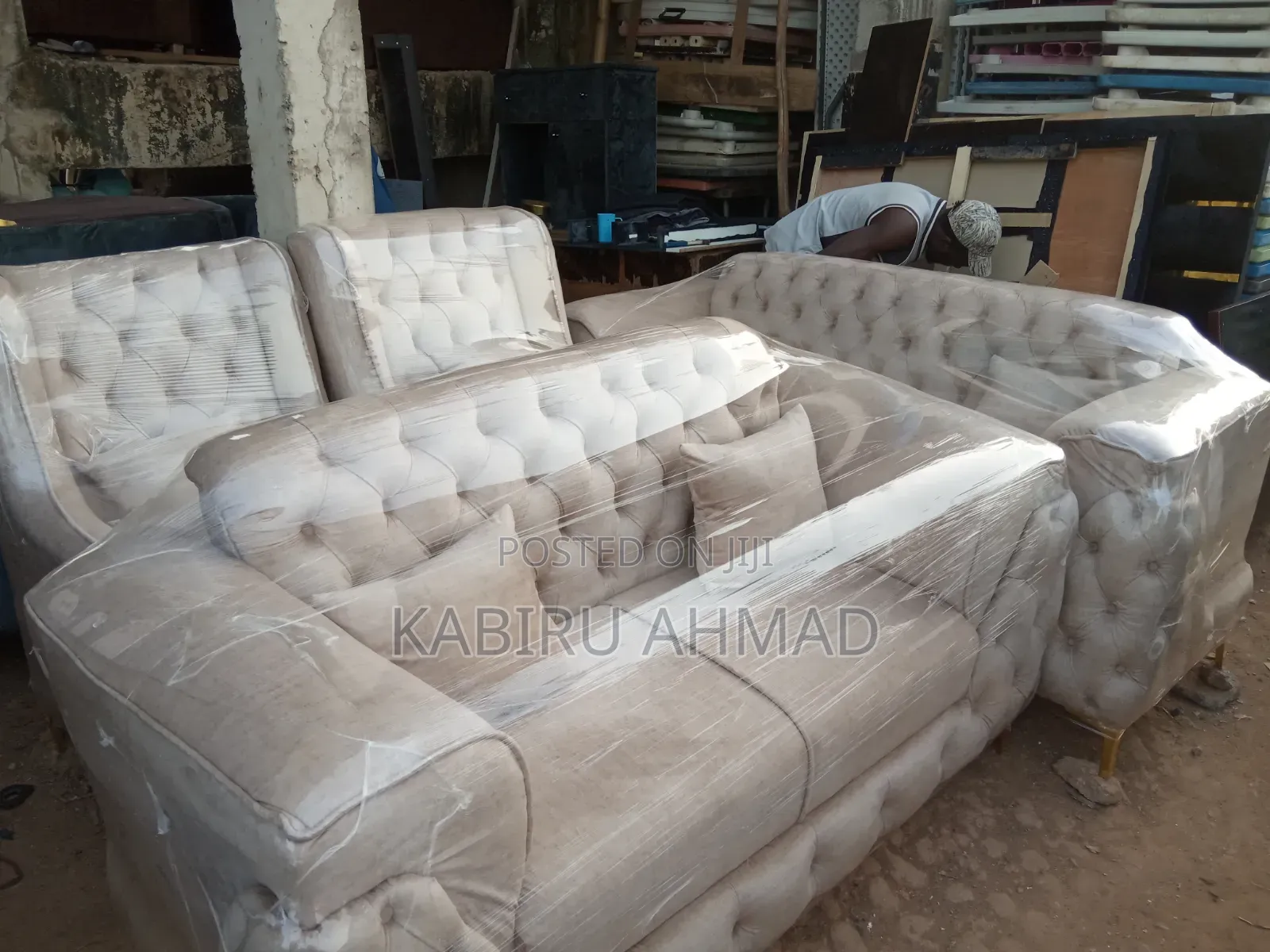 A Complete Set of Chairs With Good Material