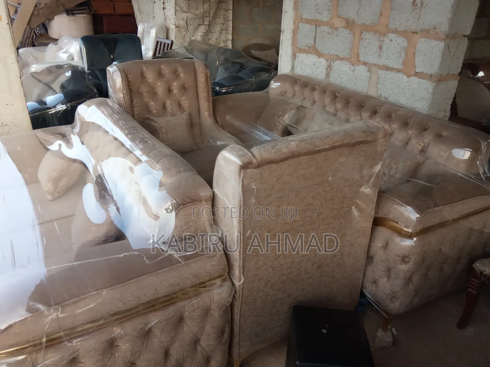 A Complete Set of Chairs With Good Material