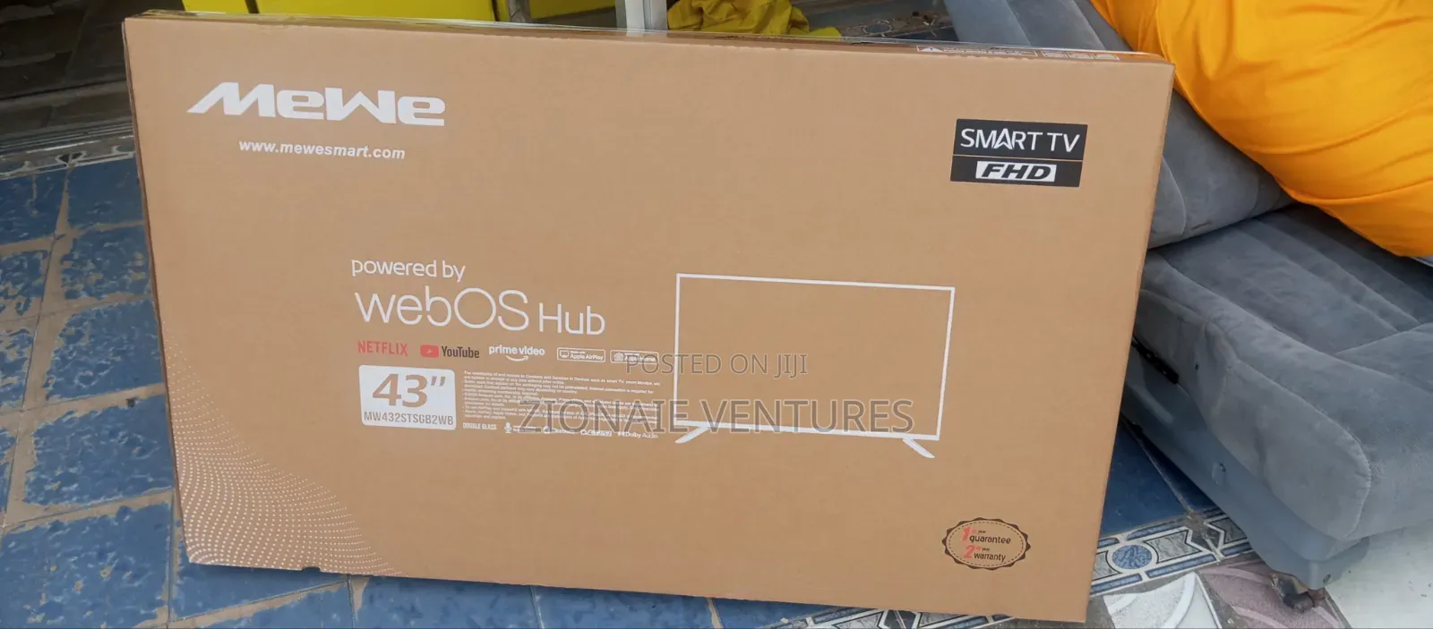 Mewe 43" Inches Webos Smart TV