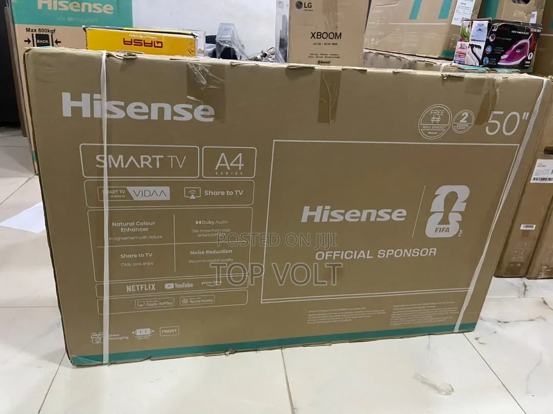 Hisense 50 Inches Smart LED TV – Modern Home Entertainment