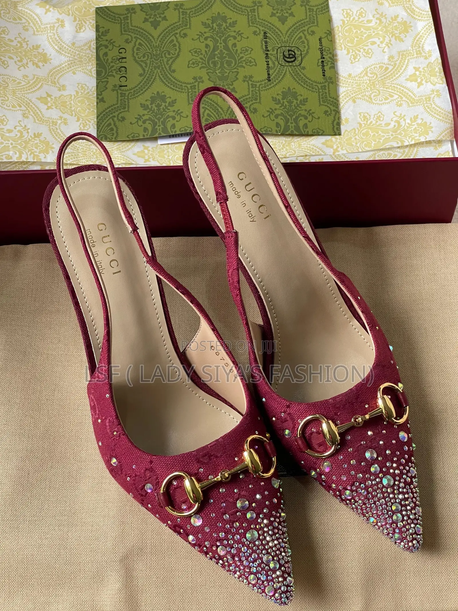 Red Gucci Heels