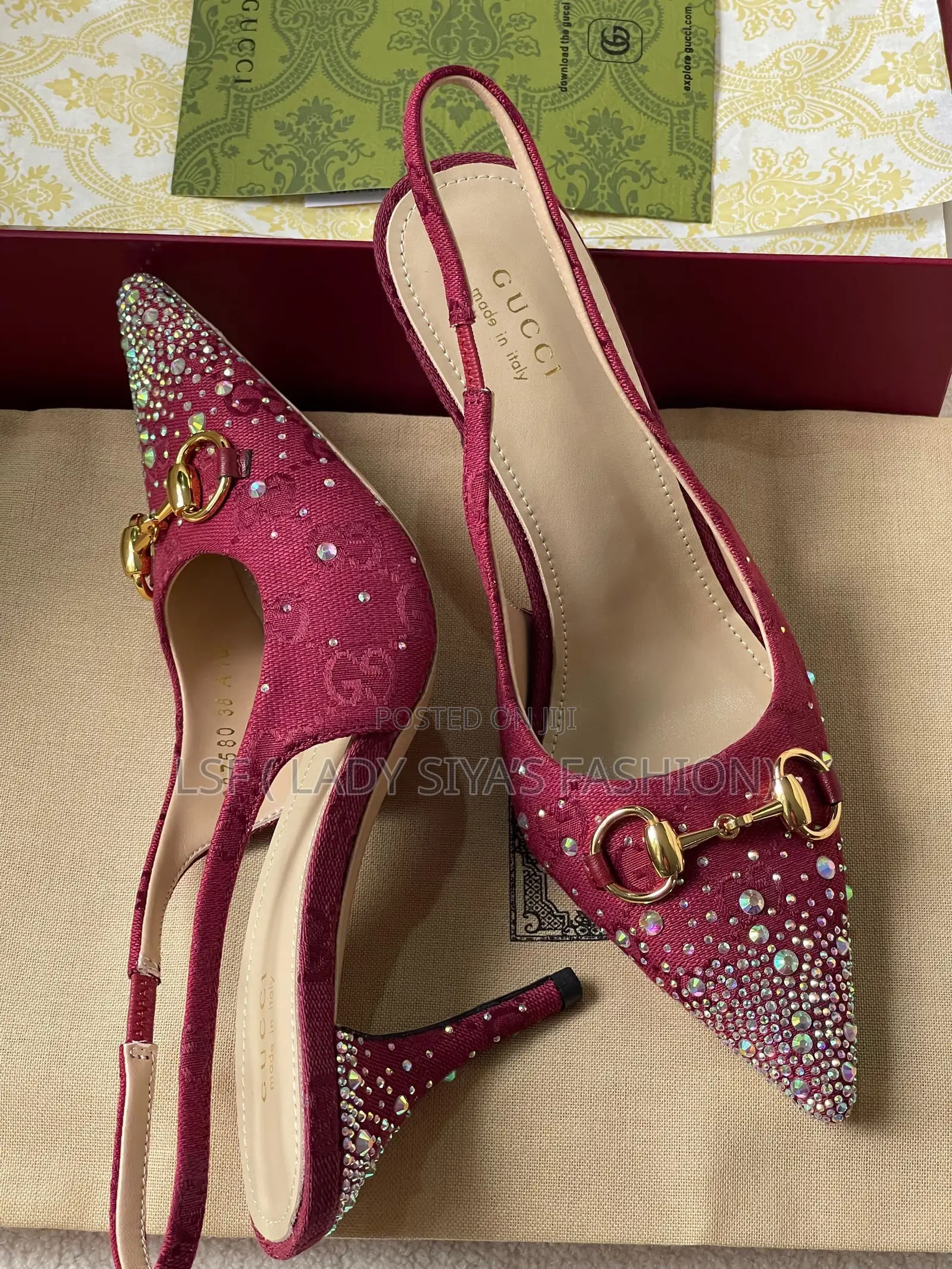 Red Gucci Heels