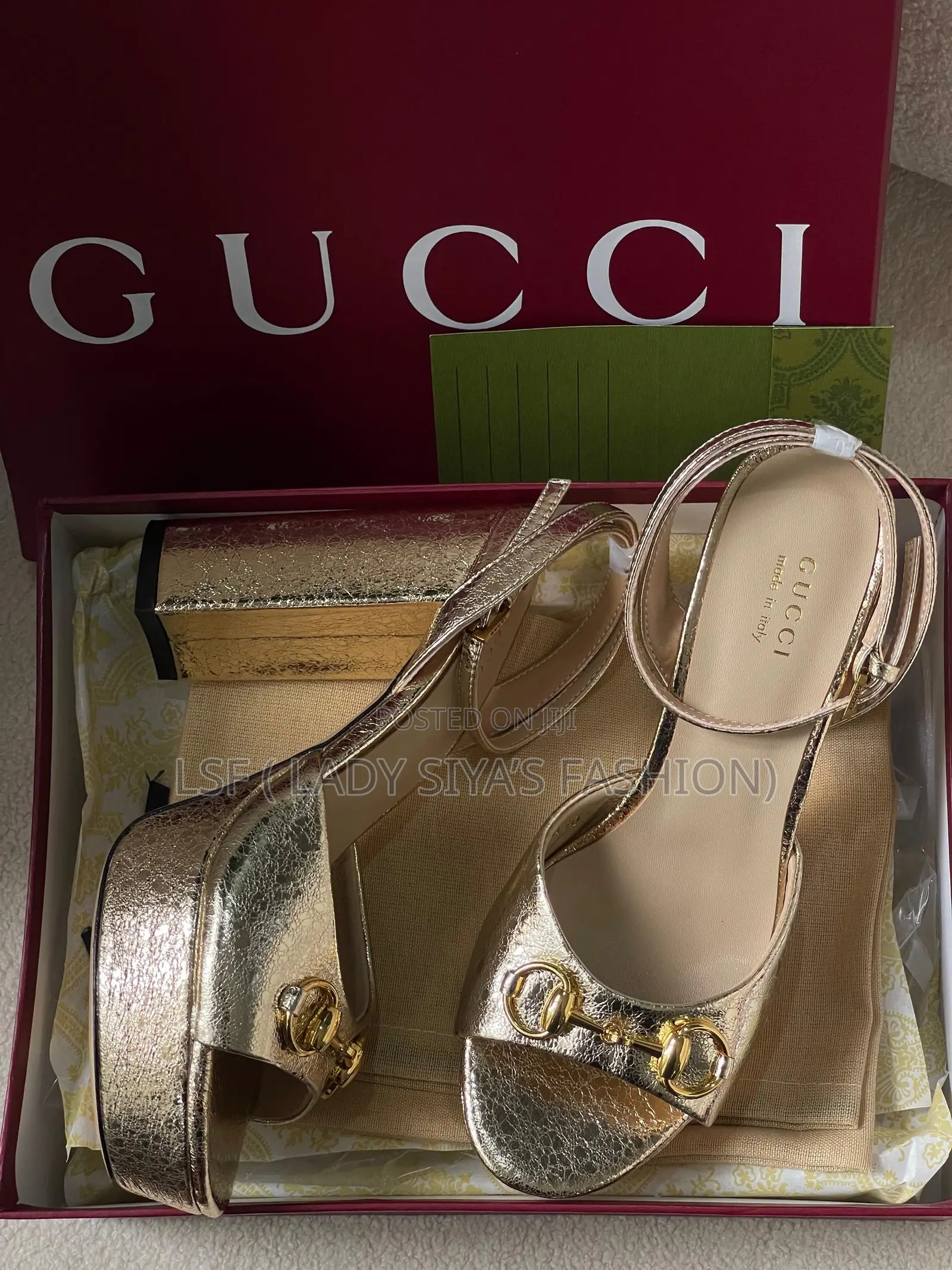 Gucci Block Heels