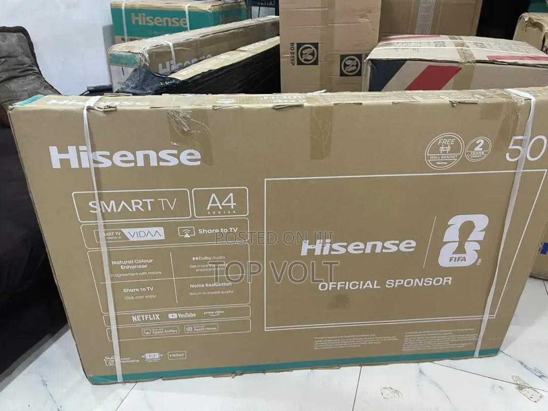 Hisense 50 Inch LED Smart Television – Clear Vibrant Display