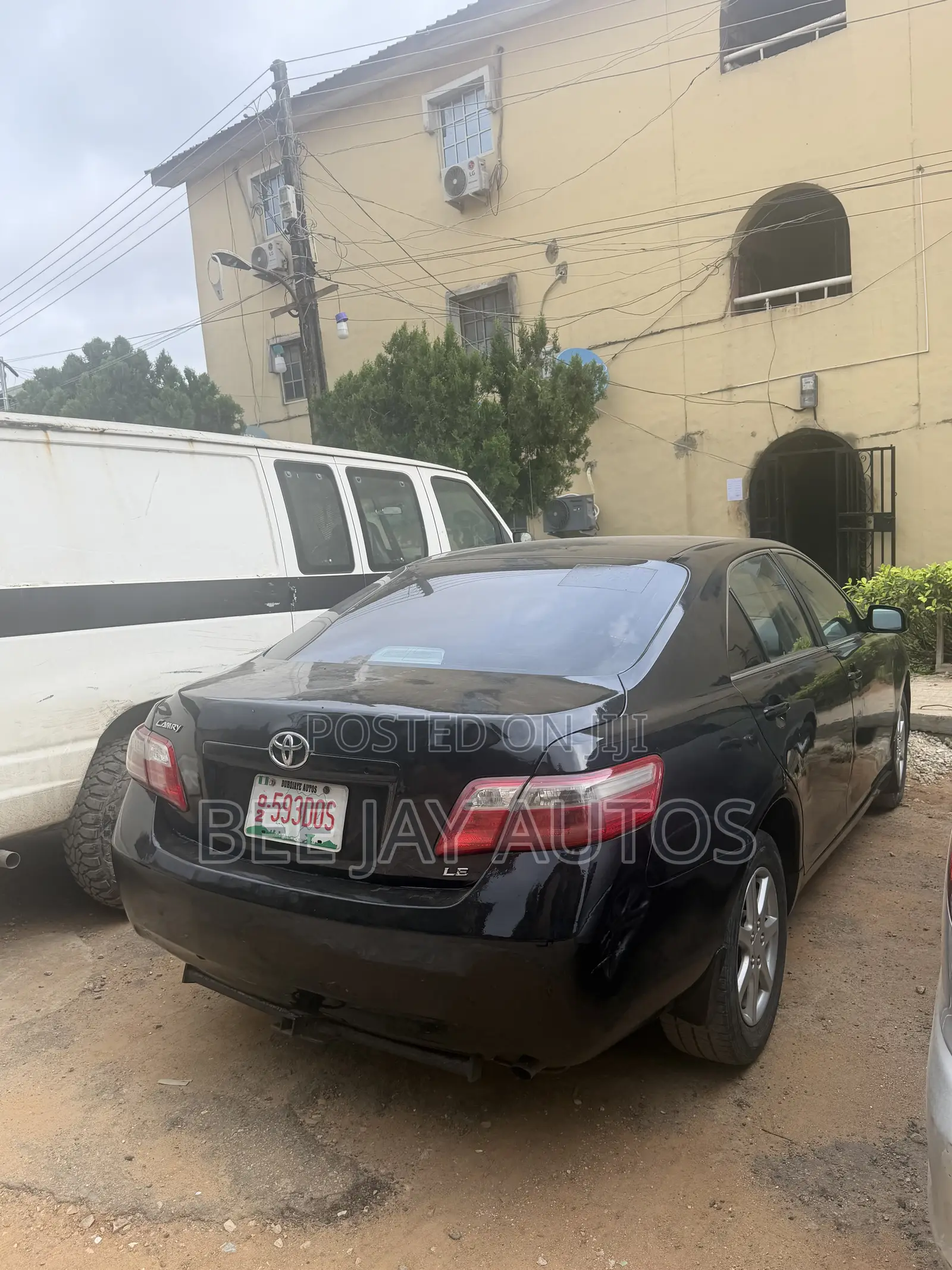 Toyota Camry 2.4 LE 2008 Black