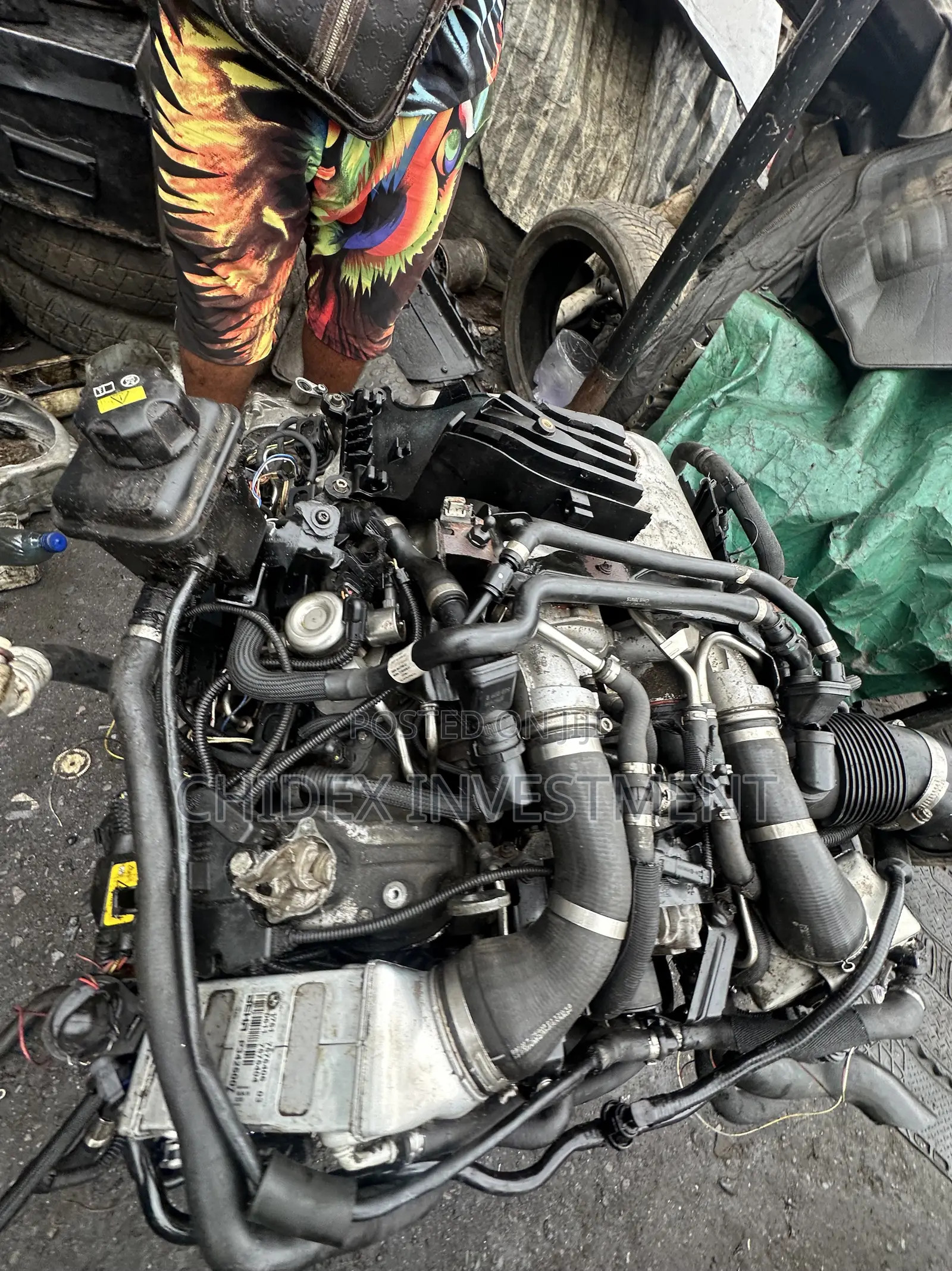 Engine BMW X6 5.0 V8