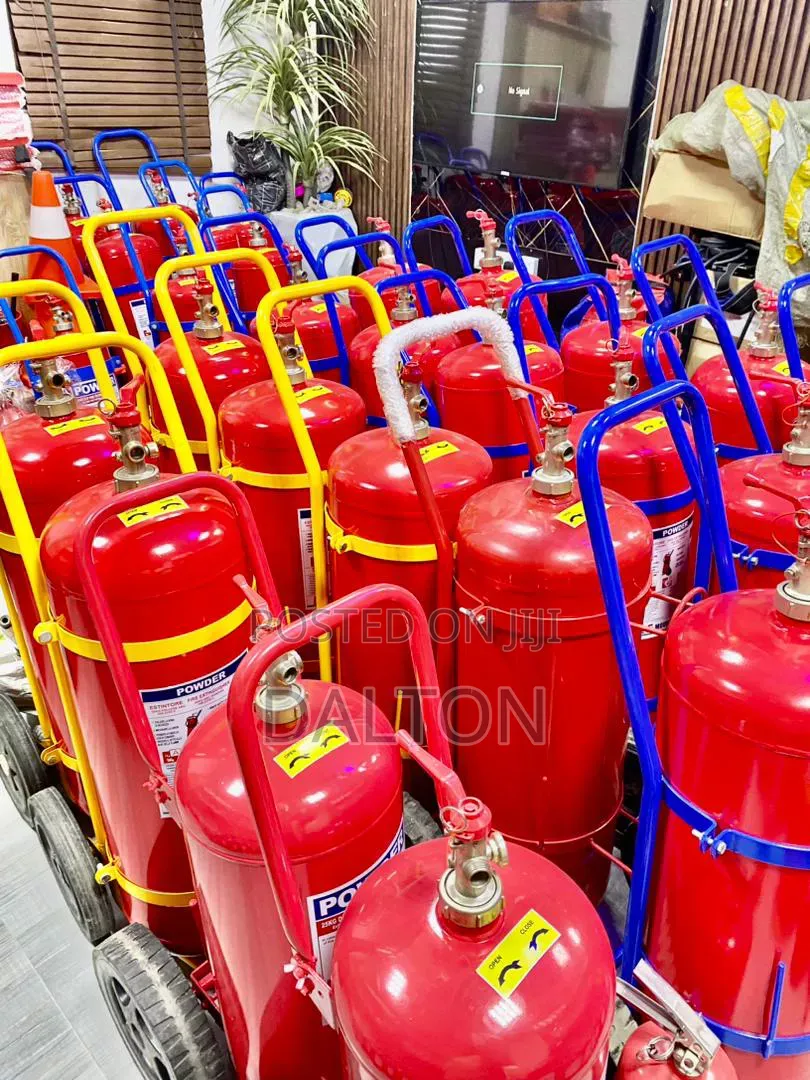 50kg DCP Trolley on Wheel Fire Extinguisher