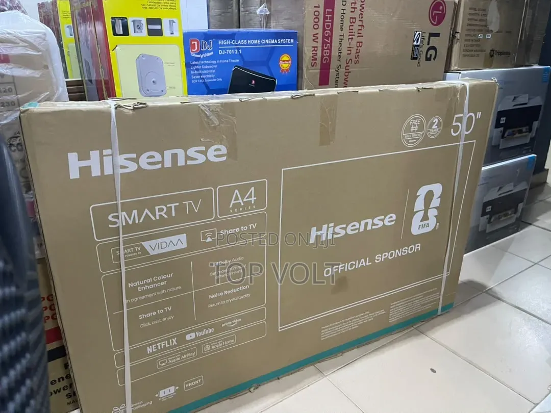 Hisense 50 Inches LED Smart TV – Perfect for Movies Sports