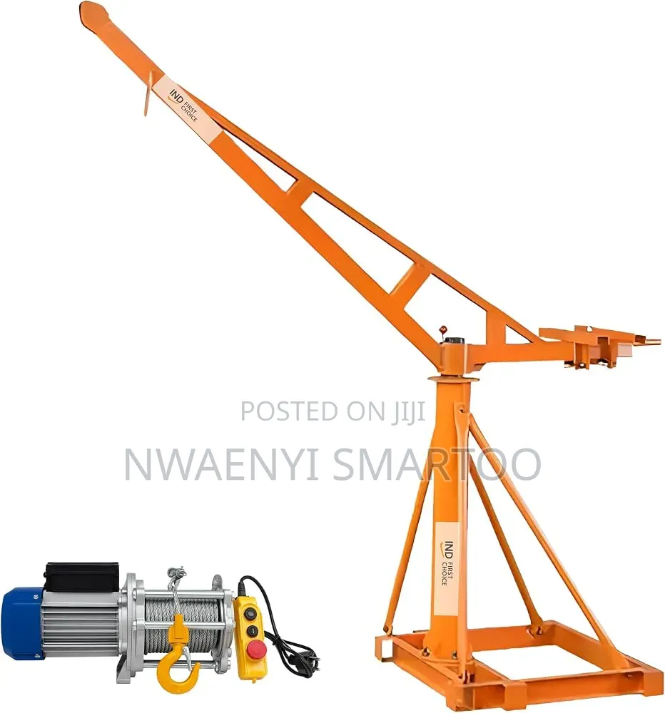Site Mini Concrete Cement Lifting Crane