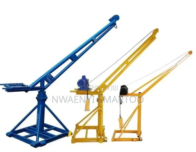 Site Mini Concrete Cement Lifting Crane