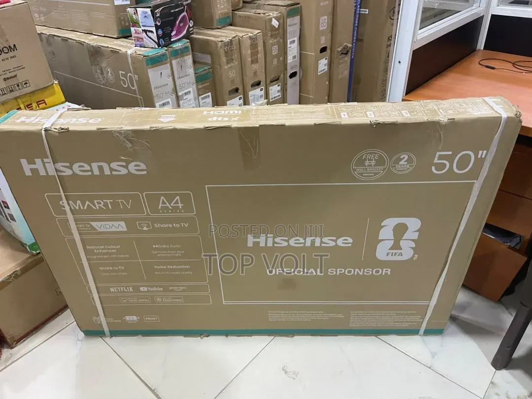 Hisense 50 Inch Smart TV – Large Screen Home Cinema