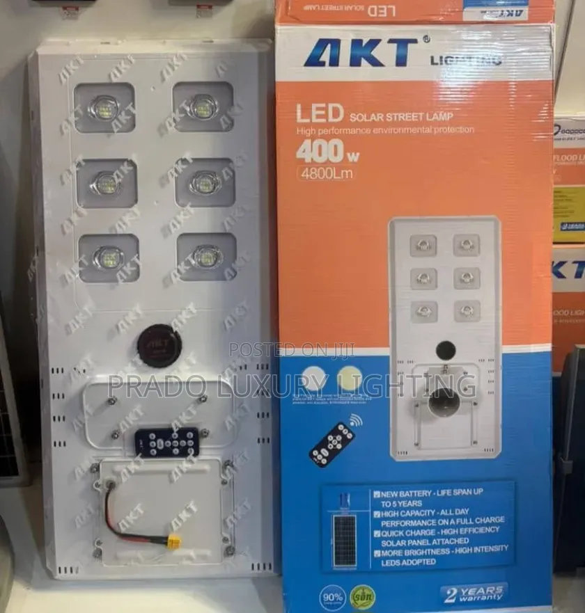 Akt 400w Solar Steel Light