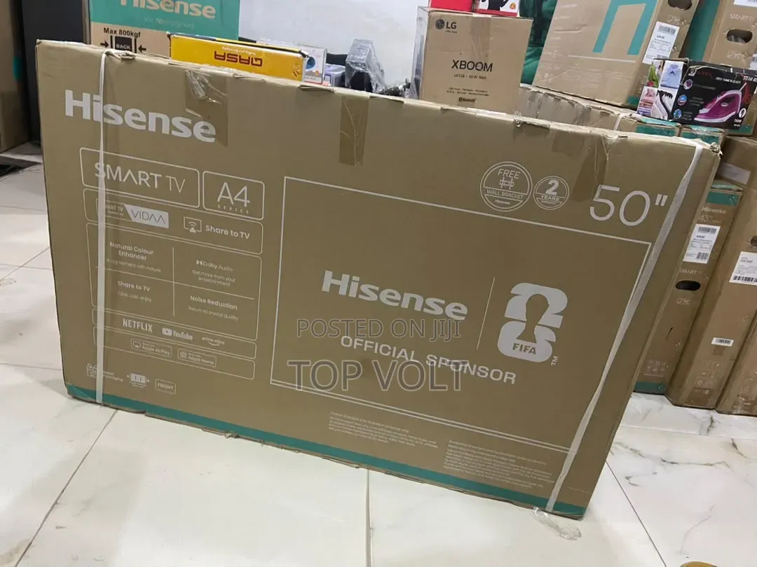 Hisense 50 Inch Smart TV – Stylish Big Screen Display