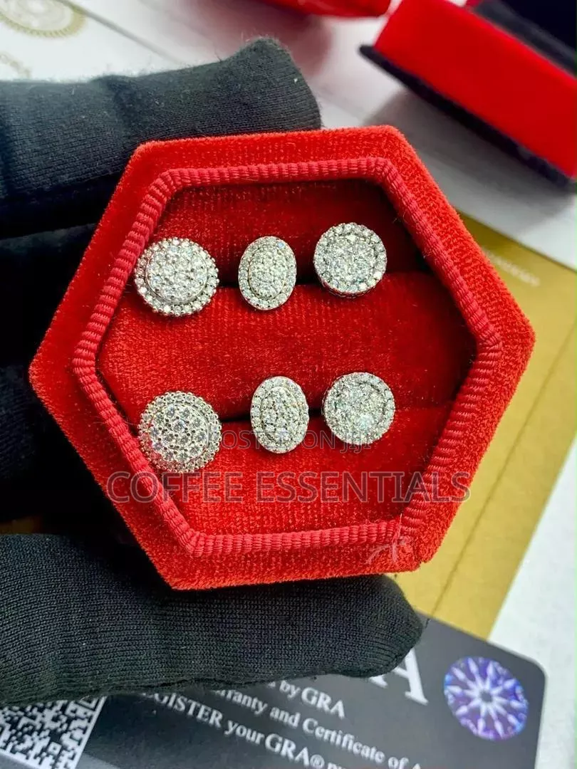 Mossianite Ice Earrings