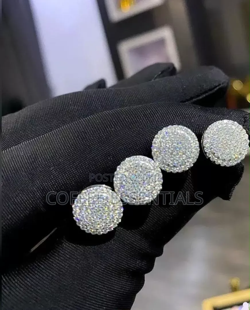 Mossianite Ice Earrings