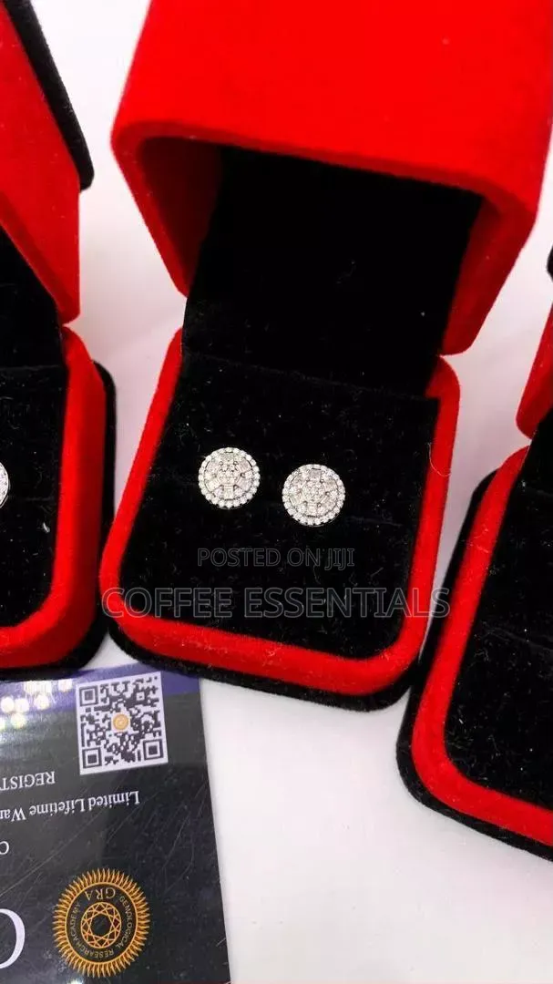 Mossianite Ice Earrings