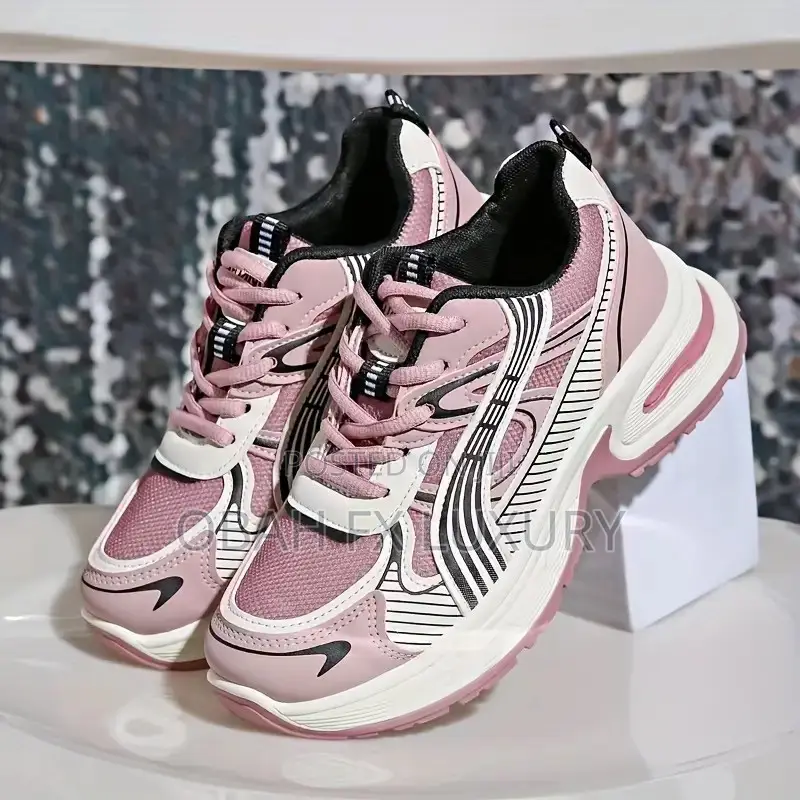 Pink Dny Sneakers Now Available in Store