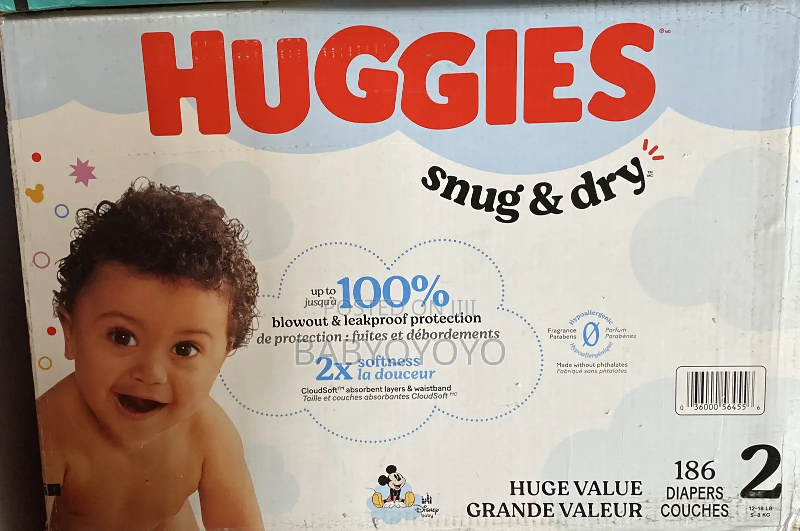 Huggies Snug and Dry