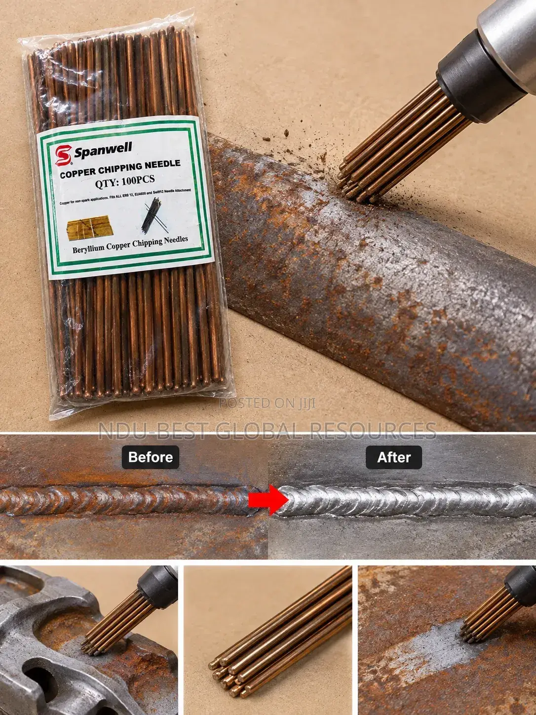 Copper Chipping Needle (100pcs)