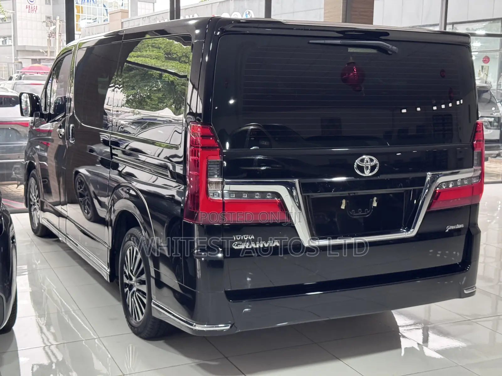 New Toyota Granvia Premium 3.5 V6 Petrol 6-Seater 2026 Black