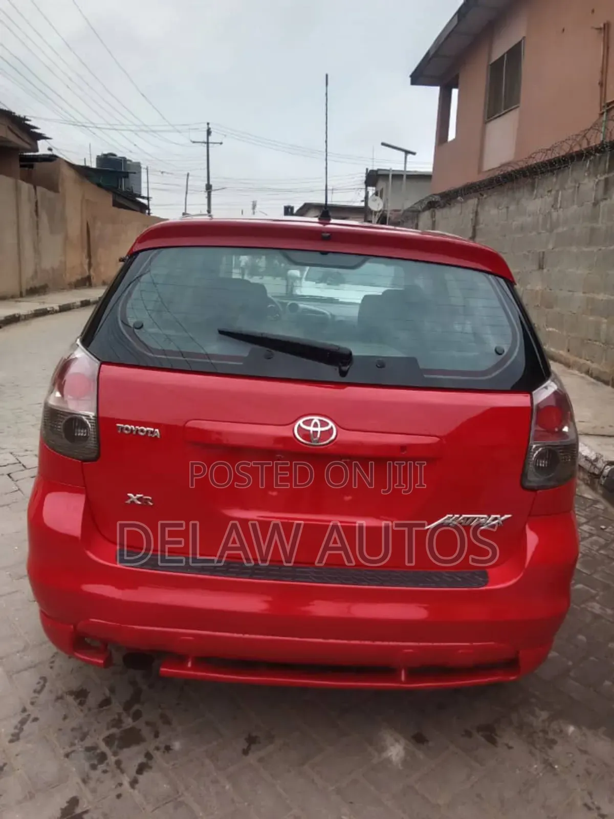 Toyota Matrix 2008 Red