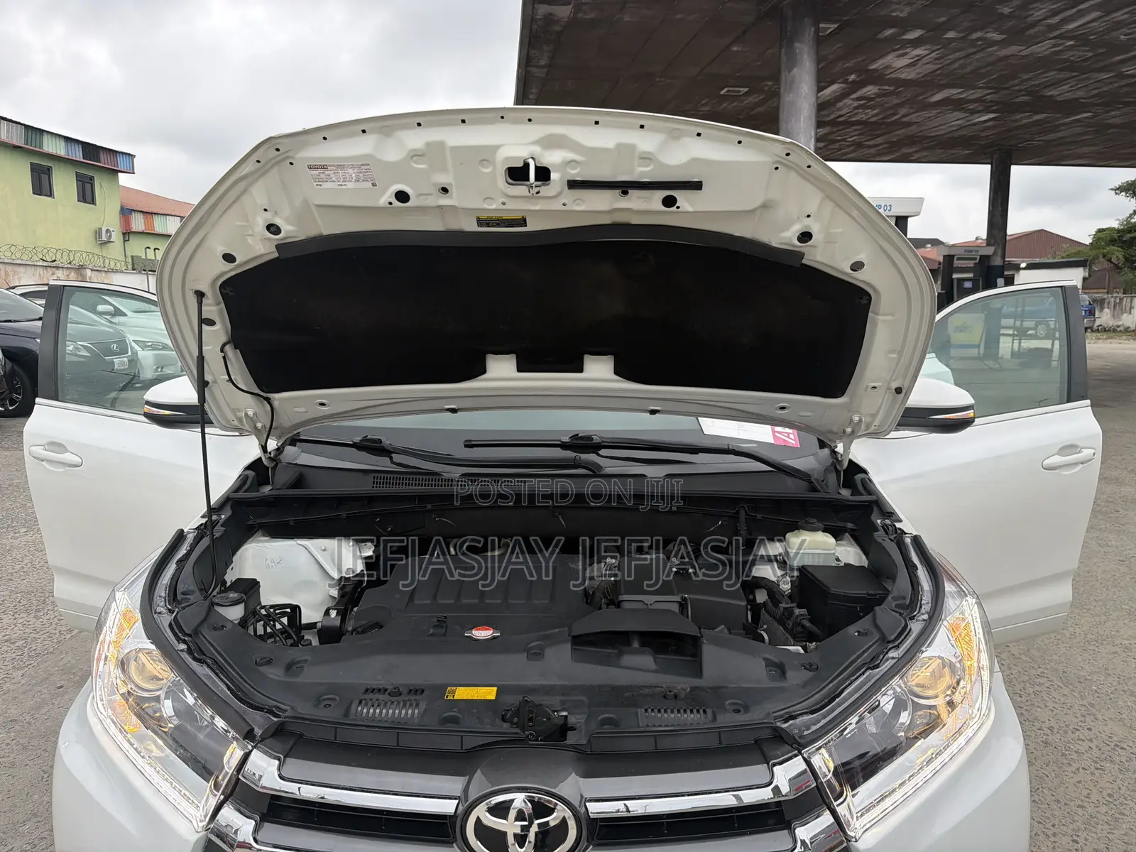 Toyota Highlander XLE V6 4x2 (3.5L 6cyl 6A) 2016 Black