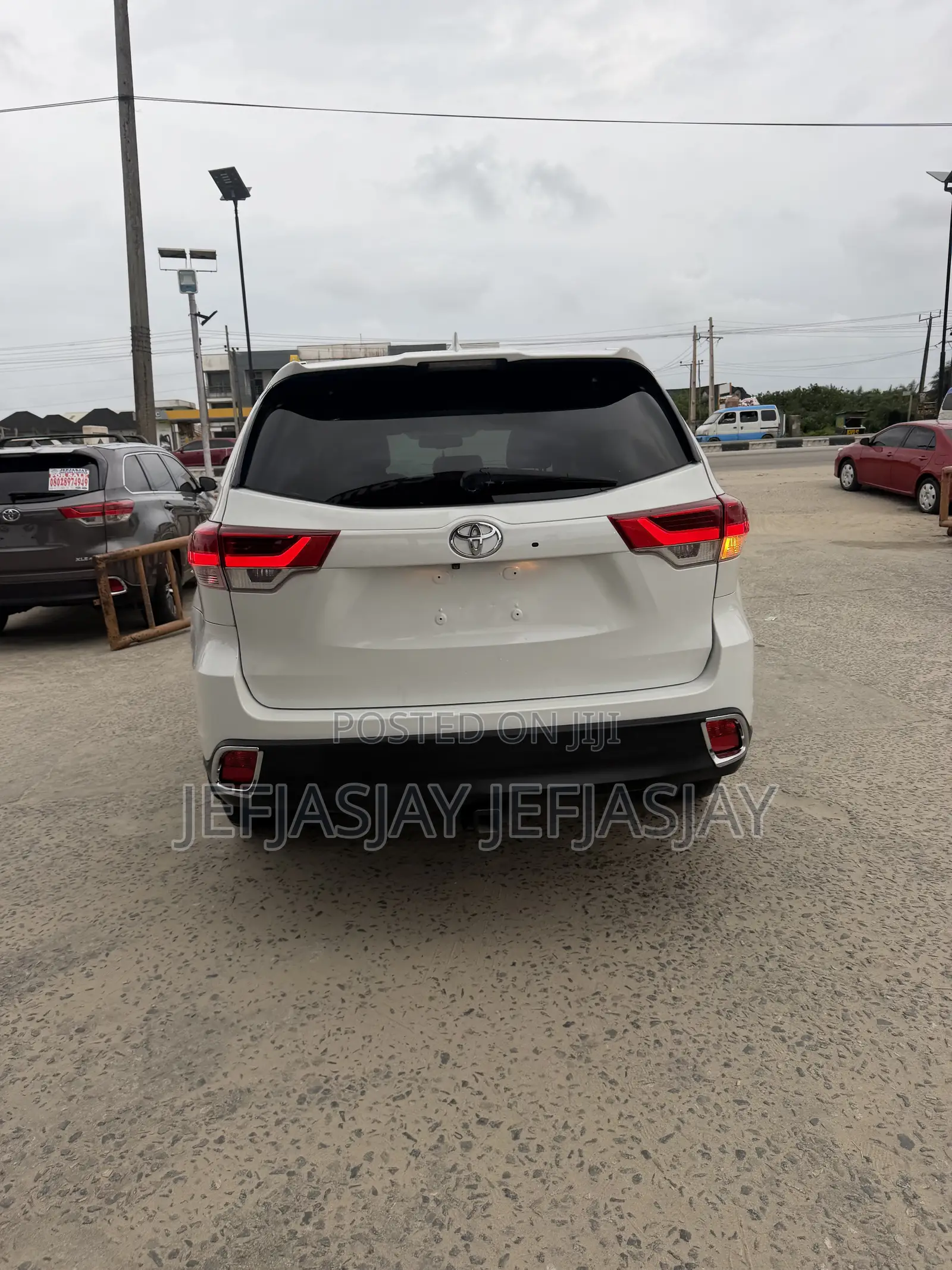 Toyota Highlander XLE V6 4x2 (3.5L 6cyl 6A) 2016 Black