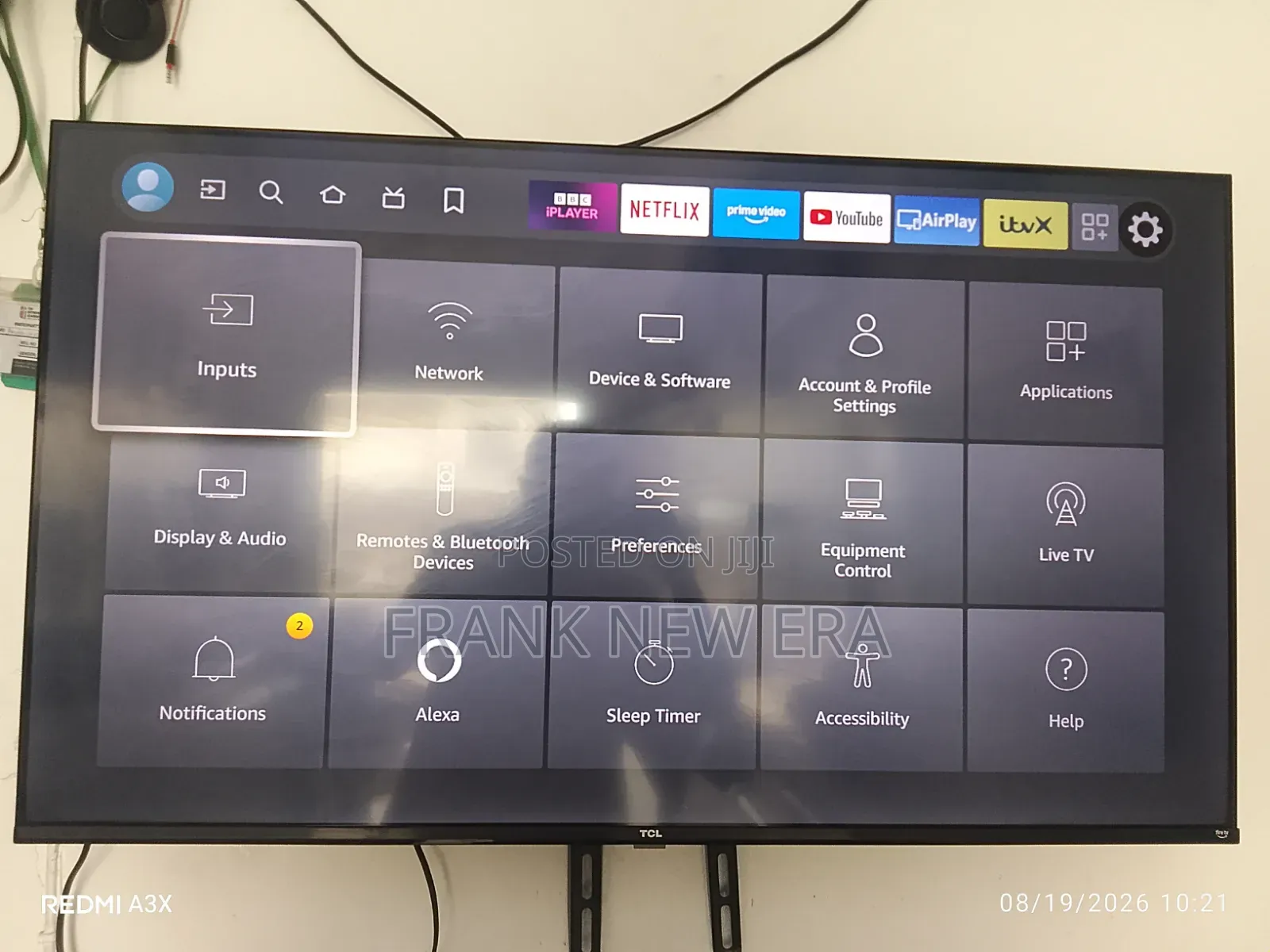 40 Inches TCL Fire Television With Free Netflix Account Full Smart