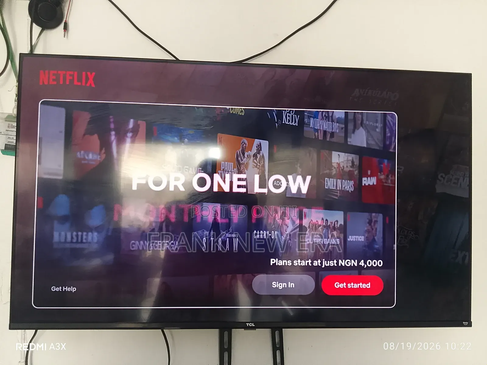 40 Inches TCL Fire Television With Free Netflix Account Full Smart