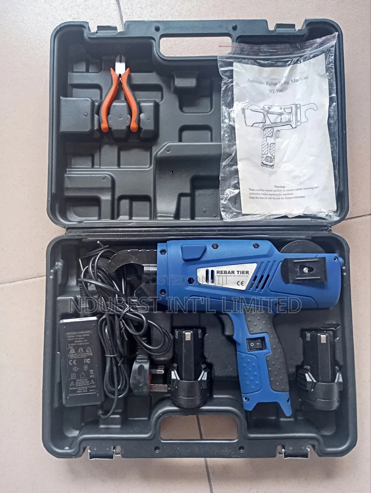 Automatic Cordless Rebar/Rod Tying Machine