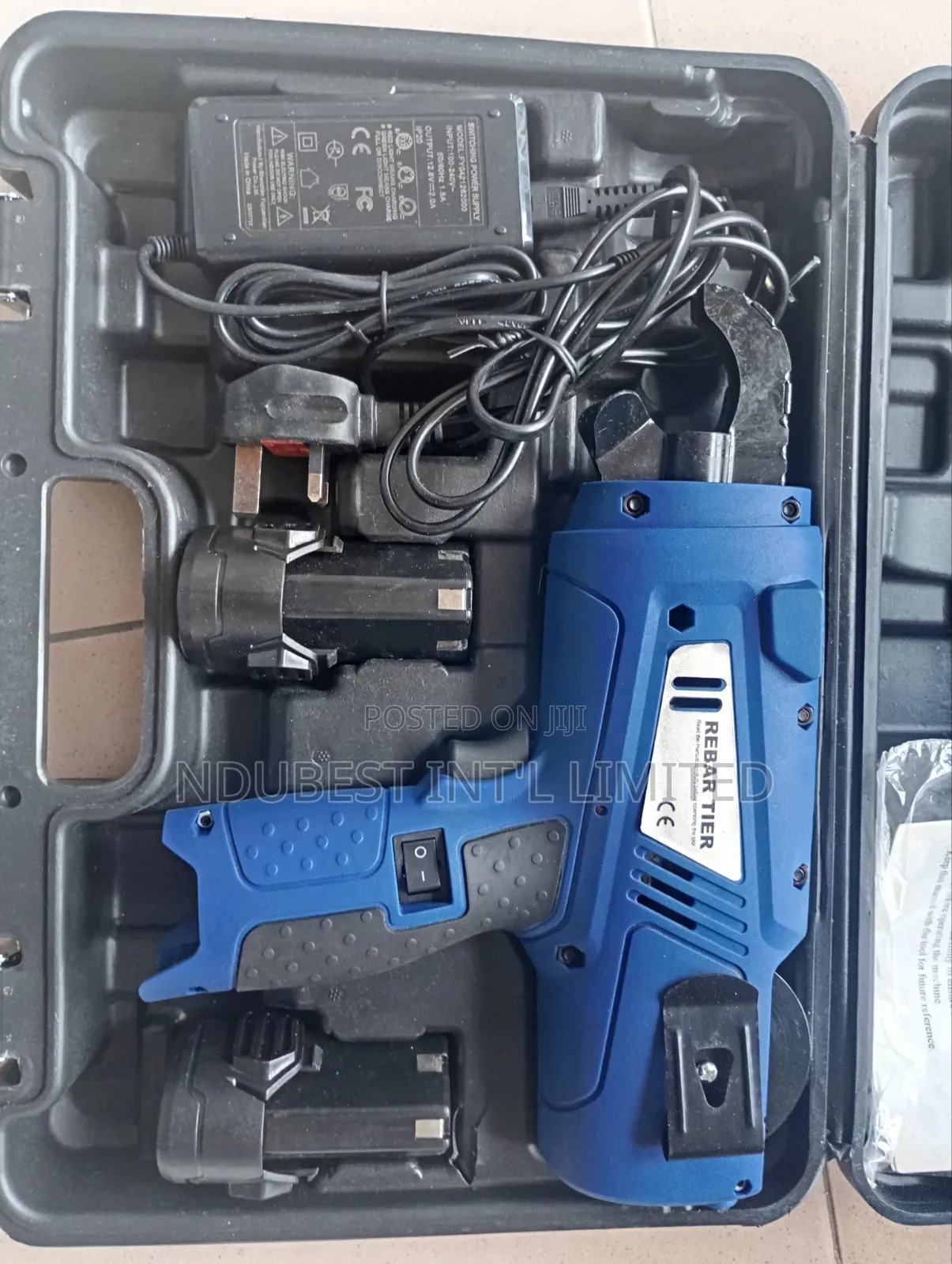 Automatic Cordless Rebar/Rod Tying Machine