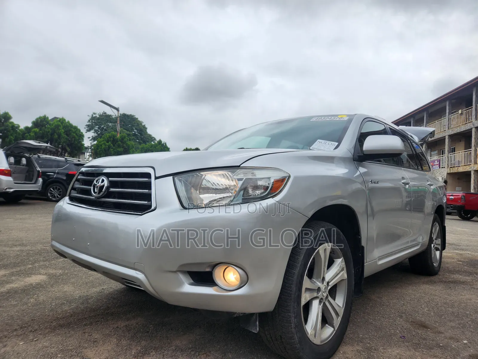 Toyota Highlander Sport 2008 Silver