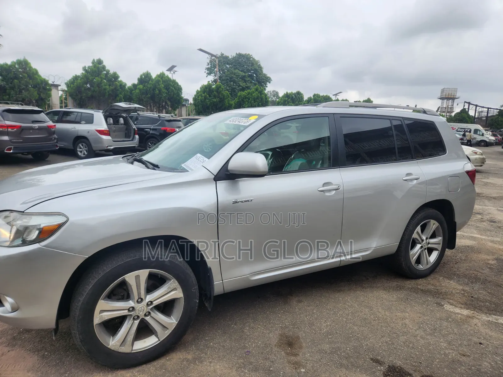 Toyota Highlander Sport 2008 Silver
