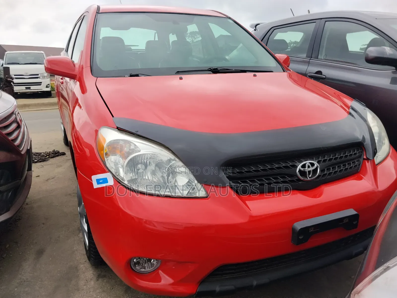 Toyota Matrix Hatchback FWD (1.8L 4cyl 5M) 2007 Red